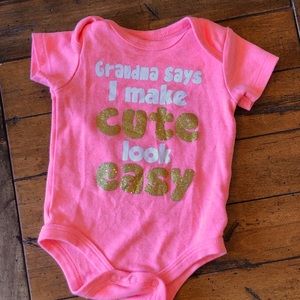 Iinfant Girls Kidgets 3-6 months Onsie